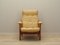 Scandinavian Leather Armchair, 1970s, Image 2