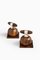 Rosewood Salt & Pepper Mills by Richard Nissen, 1950s, Set of 2 5