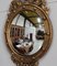 Late-19th Century Gilded Wood Witch Mirror 11