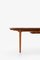 Mesa de comedor de Hans Wegner para Johannes Hansen, 1952, Imagen 11