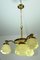 Lámpara de araña austriaca Art Déco, años 30, Imagen 1