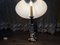 Lámpara de mesa de porcelana, años 80, Imagen 20