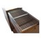 Modern Electro Gold Garden Charcoal Barbecue with Removable Grills from MYOP 9