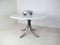 Vintage Space Age Italian Modernist Marble Round Dining Table by Osvaldo Borsani for Tecno, 1960s 2