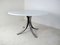 Vintage Space Age Italian Modernist Marble Round Dining Table by Osvaldo Borsani for Tecno, 1960s, Image 3