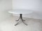 Vintage Space Age Italian Modernist Marble Round Dining Table by Osvaldo Borsani for Tecno, 1960s 1