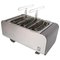 Grey Transportable Charcoal Barbecue with Compact Vertical Cooking from MYOP 1