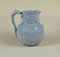 Victorian Blue-Grey Stoneware Four Nations Albion Jug from William Brownfield, 1863 1