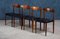 Mid-Century Rosewood Dining Chairs by Knud Færch for Slagelse Møbelværk, 1950s, Set of 4 3