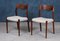 Vintage Rosewood Dining Chairs by Niels Otto Møller for J.L. Møllers, 1950s, Set of 2 3