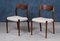 Vintage Rosewood Dining Chairs by Niels Otto Møller for J.L. Møllers, 1950s, Set of 2, Image 3
