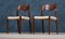 Vintage Rosewood Dining Chairs by Niels Otto Møller for J.L. Møllers, 1950s, Set of 2 1