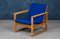 Vintage Sled Lounge Chairs in Oak by Børge Mogensen for Fredericia, 1970s, Set of 2 5