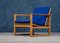 Vintage Sled Lounge Chairs in Oak by Børge Mogensen for Fredericia, 1970s, Set of 2, Image 10