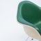 Mid-Century Green Leather Dax Armchair by Charles & Ray Eames for Herman Miller, 1960s 5