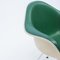 Mid-Century Green Leather Dax Armchair by Charles & Ray Eames for Herman Miller, 1960s, Image 5