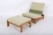 Mobilier de Salon GE-420 Mid-Century par Hans J. Wegner pour Getama, Set de 3 4