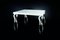 Italian Square High Table Silhouette in Wood and Steel from VGnewtrend 1