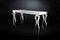 Italian Rectangular High Table Silhouette in Wood and Steel from VGnewtrend 1