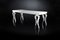 Italian Rectangular High Table Silhouette in Wood and Steel from VGnewtrend, Image 1