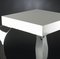 Small Italian High Console Silhouette with 2 Legs in Wood and Steel from VGnewtrend 2