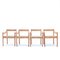 Carimate Dining Chairs by Vico Magistretti for Cassina, 1967, Set of 4, Image 1