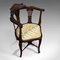 Antique Corner Armchair 7