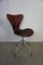 Chaise Pivotante 3117 Mid-Century par Arne Jacobsen pour Fritz Hansen 1