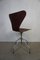 Silla giratoria 3117 Mid-Century de Arne Jacobsen para Fritz Hansen, Imagen 2