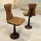 Small Pine & Cast Iron Side Chairs, 1930s, Set of 2, Image 2