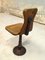 Small Pine & Cast Iron Side Chairs, 1930s, Set of 2, Image 7