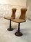 Small Pine & Cast Iron Side Chairs, 1930s, Set of 2 4