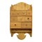 Mensola in legno con cassetti, anni '60, Immagine 2