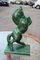 Caballo de cerámica verde de Zaccagnini, años 40, Imagen 7