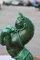 Caballo de cerámica verde de Zaccagnini, años 40, Imagen 10