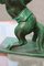 Caballo de cerámica verde de Zaccagnini, años 40, Imagen 9