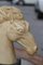 Esculturas de cabezas de caballo de mármol y marfil sintético, años 50. Juego de 2, Imagen 2