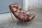 Italian Minimalist Lounge Chair in Chromed Metal, 1970s 5