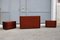 Mahogany Chest of Drawers, 1960s, Set of 3 7