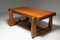 Dutch Art Deco Expressive Oak Dining Table, 1930s 3