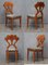 Austrian Biedermeier Dining Chairs, 1840s, Set of 4 11