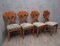 Austrian Biedermeier Dining Chairs, 1840s, Set of 4 1