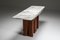 Walnut and Marble Console Table by Pierluigi Spadolini, 1960s, Image 4