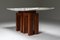 Walnut and Marble Console Table by Pierluigi Spadolini, 1960s 2