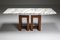 Walnut and Marble Console Table by Pierluigi Spadolini, 1960s 3