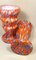 Colored Opaline Glass Vases from Cristallerie de Clichy, 1960s, Set of 2, Image 3