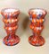 Colored Opaline Glass Vases from Cristallerie de Clichy, 1960s, Set of 2 2