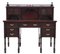 Antique Victorian Mahogany Twin Pedestal Desk from Edwards & Roberts 2