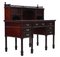 Antique Victorian Mahogany Twin Pedestal Desk from Edwards & Roberts, Image 1