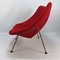 Silla Oyster vintage con otomana de Pierre Paulin para Artifort, 1965. Juego de 2, Imagen 6